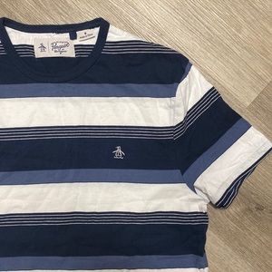 Original penguin multi striped T-shirt new without tags